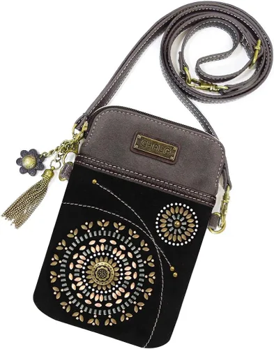 Miniatura 2 de CHALA Hobo Style - Bolso de hombro grande con cremallera y cartera Chala