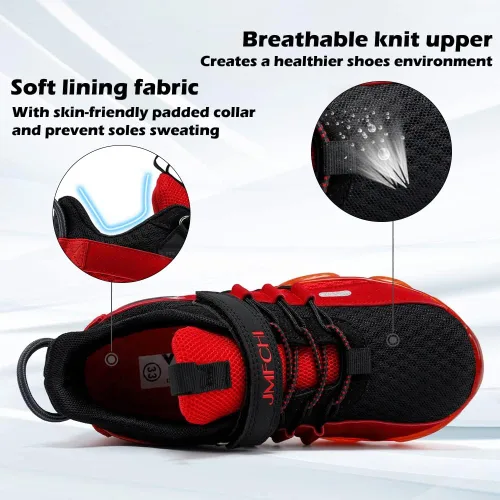 Miniatura 2 de VITUOFLY Boys Sneakers Kids Running Shoes Girls Mesh Fitness Shoe Indoor Training Sneaker Lightweight Outdoor Sports Athletic Tennis Shoes for