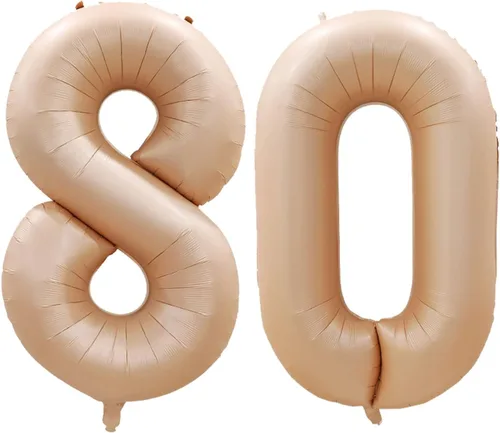 Miniatura 255 de Goer, conjunto de globos de papel aluminio para decoraciones de cumpleaños, globos de las letras de feliz cumpleaños y de números Oro