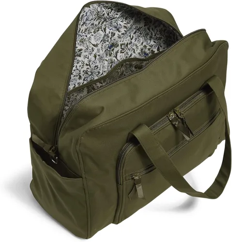 Miniatura 3 de Vera Bradley - Bolsa de viaje de fin de semana Weekender de algodón para mujer