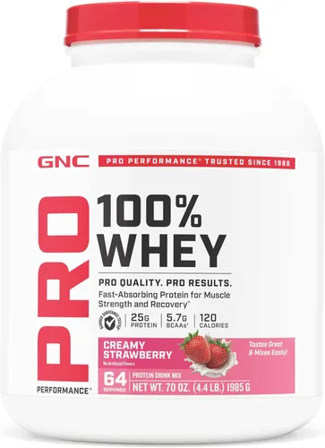 Miniatura 11 de GNC Pro Performance 100% proteína de suero en polvo Apoya el metabolismo saludable y la recuperación muscular magra Chocolate Supreme 12