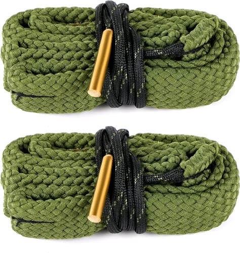 Miniatura 19 de Paquete de 2/3 unidades de limpieza de pistolas de cepillo de cuerda de orificio, serpiente de barril para 0.219 in/.223/.22/0.354 in/Cal .380/12