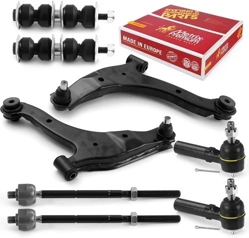 Miniatura 29 de Metrix Premium Chassis Parts - Kit de suspensión delantera de 10 piezas para BMW X5 2007-2013, BMW X6 2008-2014, reemplazo, fabricado en Europa