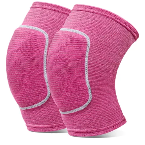 Miniatura 11 de Rodilleras de Voleibol rodilleras para Mujeres Niños Niñas, Rodilleras Suaves y Transpirables para Voleibol, Baile, Fútbol Americano, Yoga