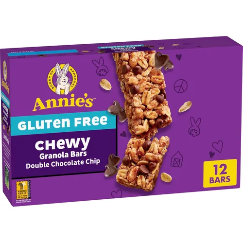Miniatura 9 de Annie's Barras de granola masticables sin gluten, pastel de cumpleaños, 5 barras, 4.9 onzas