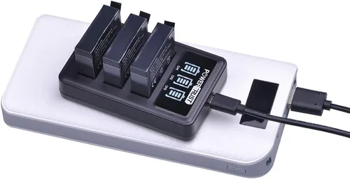 Miniatura 5 de 3 unids AHDBT-401 Batería para Gopro Hero 4 AHDBT401 AHBBP-401 AHDBT 401 Batería Digital y LED 3 Puertos USB Cargador para GoPro Hero4 HERO4 Cámara
