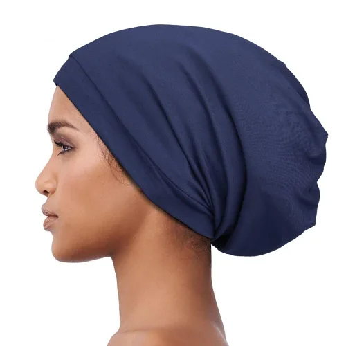 Miniatura 55 de Alnorm - Gorro con forro de satén y suave banda elástica para hombres y mujeres, talla única Se ajusta a la mayoría