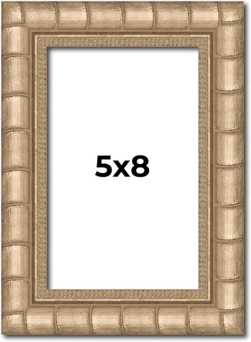 Miniatura 83 de Marco de fotos de madera maciza plateada de 32 x 32 pulgadas de ancho de 1.5 pulgadas Profundidad del marco interior de 0.5 pulgadas Marco
