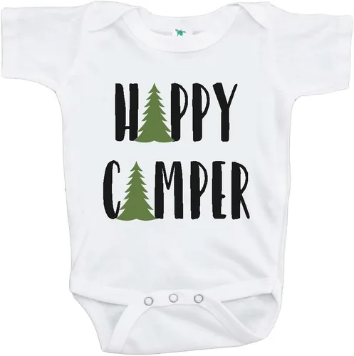 Miniatura 3 de 7 Comido 9 Ropa Bebé Feliz Camper Al Aire Libre Onepiece
