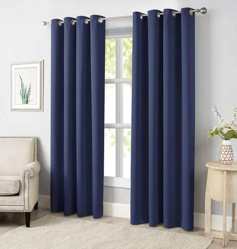 Miniatura 6 de SARO LIFESTYLE Cortinas opacas para ventana (juego de 2)