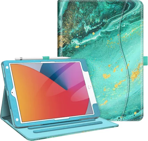 Miniatura 20 de Fintie - Funda para iPad de 9ª / 8ª / 7ª generación (2021/2020/2019) de 10.2 pulgadas - [Protección de esquinas] Funda con soporte de visualización