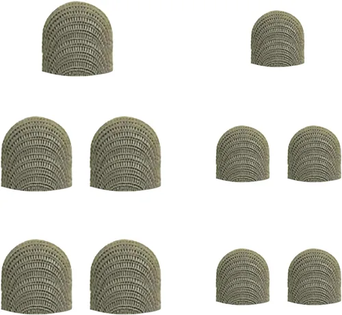 Bopomofo Puntas de Malla de Fibra de Repuesto para Lápices Stylus - 10 Piezas Puntas de Stylus, Puntas de Lápiz Stylus, Puntas de Repuesto de Punta