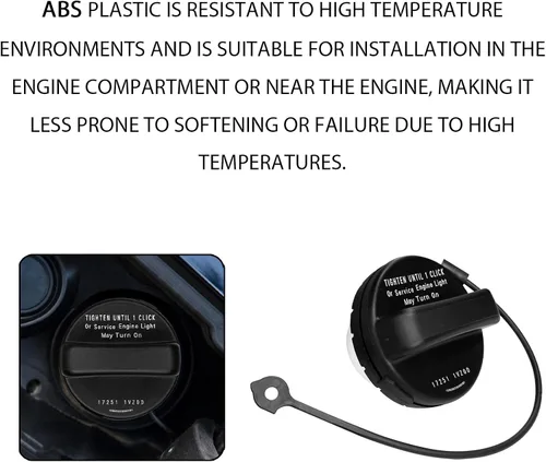 Miniatura 4 de 1 pieza de tapa de tanque de combustible, tapa de gas automotriz reemplaza accesorios, tapa de gas número de parte OEM 17251-1VZ0D, 17251-3JA0A