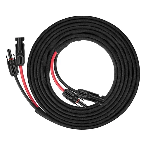 Miniatura 9 de Cable de extensión de panel solar de 30 pies 10 AWG con conectores hembra y macho, cable de extensión solar para paneles solares, controladores