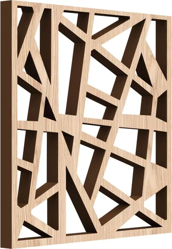 Miniatura 26 de Ekena Millwork WALW08X08X0250HSBRO - Paneles de pared de madera con calado decorativo extra pequeño Harrisburg, roble rojo rojo (Red Oak)