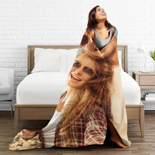 Miniatura 3 de Mantas personalizadas con fotos, manta personalizada con fotos, manta suave personalizada, regalos para el mejor papá de la historia, abuelo