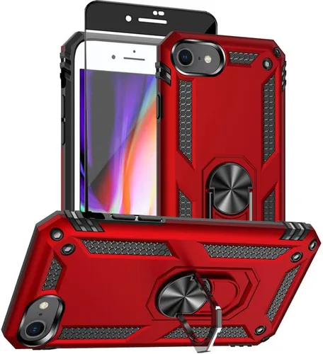 Miniatura 47 de Funda para iPhone 13, iPhone 13, [grado militar de 16 pies probada en caídas], anillo protector a prueba de golpes para iPhone 13, azul