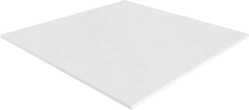 SIMOND STORE Tablero aislante de fibra de cerámica, 12 x 11 x 0.47 pulgadas de grosor, tablero de fibra de cerámica de alta temperatura nominal de