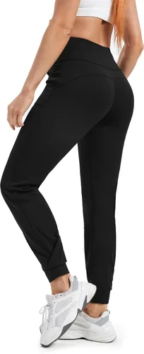 Miniatura 3 de Blaosn Pantalones deportivos fluidos para mujer con bolsillos, pantalones deportivos de yoga, entrenamiento, leggings casuales para descansar, ropa