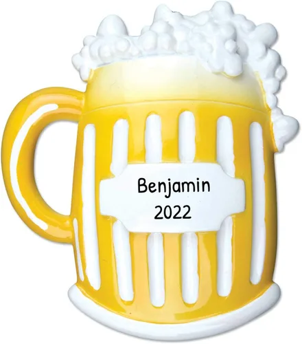 Miniatura 8 de Elves - Adornos personalizados para bebidas 2025 – Adornos de Navidad de cerveza para bebidas, cerveza para árbol de Navidad, bebida para adultos