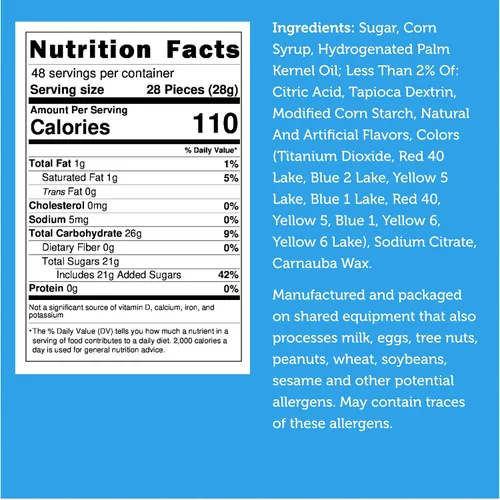 Miniatura 2 de Arctic Farms Caramelos liofilizados Frittles a granel en bolsas y en caja (sabores triturados) (3 libras)