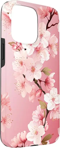 Miniatura 3 de Funda para iPhone 15 Pro Max Japón Pink Flower Sakura Florist Anime Cherry Blossom