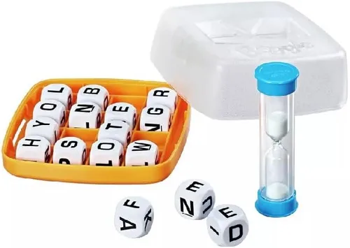 Miniatura 2 de Hasbro Gaming Boggle Classic Game Juegos de búsqueda de palabras Edades 8+ 1 o más jugadores Tamaño portátil para viajes Divertidos