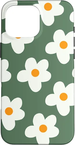Miniatura 19 de Retro 60s flower vintage floral pattern sage green Groovy Case for iPhone 16