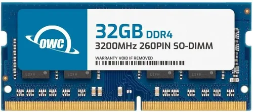 Miniatura 13 de OWC 16GB DDR4 3200MHz PC4-25600 CL22 1RX8 SODIMM 1.2V de 260 pines Módulo de actualización de memoria RAM para portátil Notebook