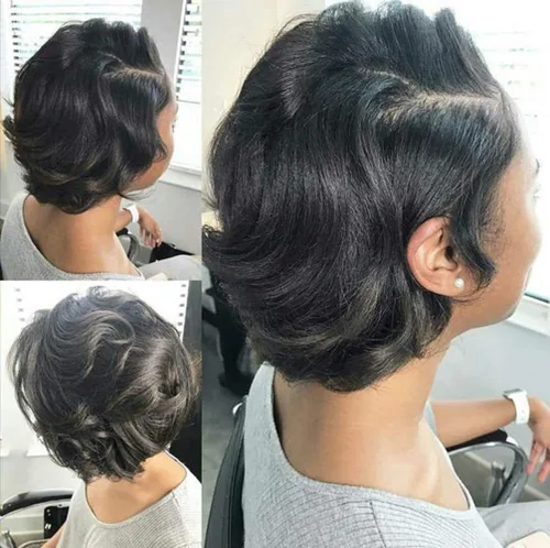 Miniatura 28 de Pelucas de Cabello Humano de Encaje Completo de 10 Pulgadas de Largo Liso HD Peluca de Encaje Completo Se Puede Trenzar Pre Desplumada Con Cabello