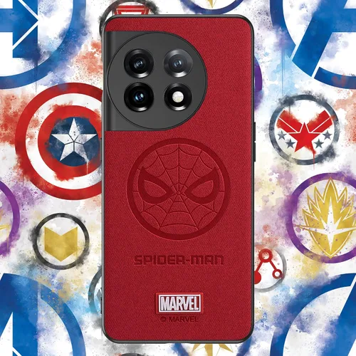 Miniatura 8 de IRON SPIDER Funda para OnePlus 11 5G, con personaje de superhéroe, compatible con OnePlus 11 (rojo) para hombre y mujer