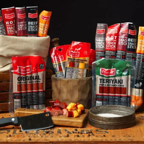Miniatura 8 de Bolsa de regalo Extra Mile, deliciosos bastones de carne en bolsas de estilo anticuado, el mejor regalo para hombres, palitos de carne de res