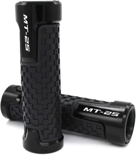 Miniatura 3 de Motorcycle Handlebar Grips 7/8 "22mm Universal Motorcycle Handle Handlebar Hand Bar Grip for YZF R3 MT03 MT25 2015-2018 YZF R25 2013-2018 2014 2015