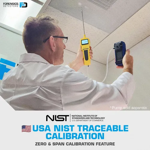 Miniatura 5 de Monitor de gas Multigas 4 con certificado de calibración NIST de EE. UU. CO, H2S, CO, EX LEL