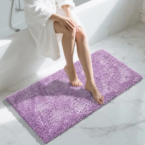 Miniatura 77 de Yimobra - Alfombra grande para baño antideslizante de 36x24 pulgadas, extra gruesa y suave, absorbente de felpilla, alfombras de baño lavables a