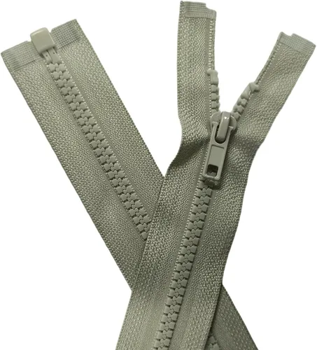 Miniatura 30 de Leekayer 2 cremalleras separadoras #5 de 27 pulgadas para abrigos de costura, chaqueta de cremallera, 26.8 in, cremalleras de plástico moldeado Negro