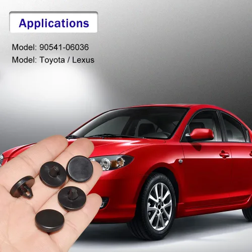 Miniatura 6 de 12 piezas de repuesto para pedal de freno de automóvil, OEM # 90541-06036, tope de interruptor de freno de automóvil compatible con Toyota Lexus