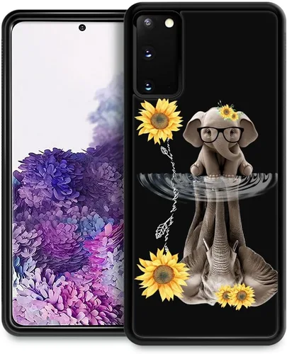 Miniatura 81 de CARLOCA Funda compatible con Samsung Galaxy S20, familia de jirafas divertidas en blanco y negro, para niñas y mujeres, diseño gráfico de moda, a