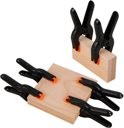 Miniatura 4 de 10 PIEZAS Abrazaderas de Resorte Grandes de Plástico Profesional de 4.5 Pulgadas de Servicio Pesado para Manualidades o Clips de Plástico y Clips