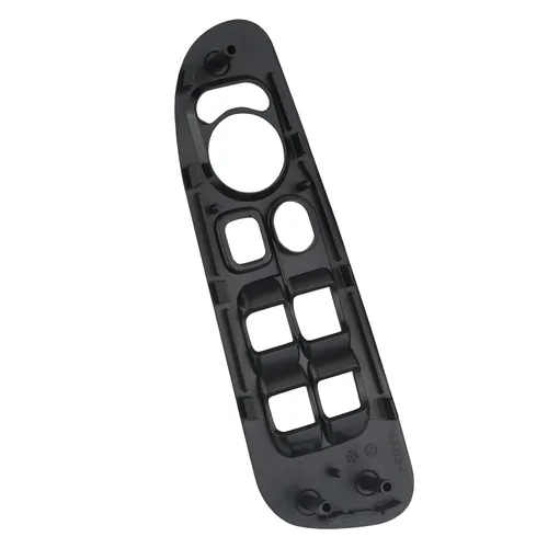 Miniatura 8 de Bisel del interruptor de ventana de puerta Gray Master Power del lado delantero del conductor para Dodge Ram 1500 2500 3500 Quad Cab 2002-2008