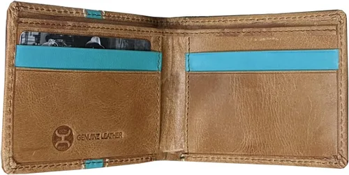 Miniatura 9 de HOOEY Cuero Bi-Fold Hombre, Hands-Up- Estampado Nómada, Talla única, 2812937