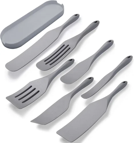 Juego de espátulas de silicona Tongjude, juego de espátulas de silicona, utensilio de cocina resistente al calor para utensilios de cocina