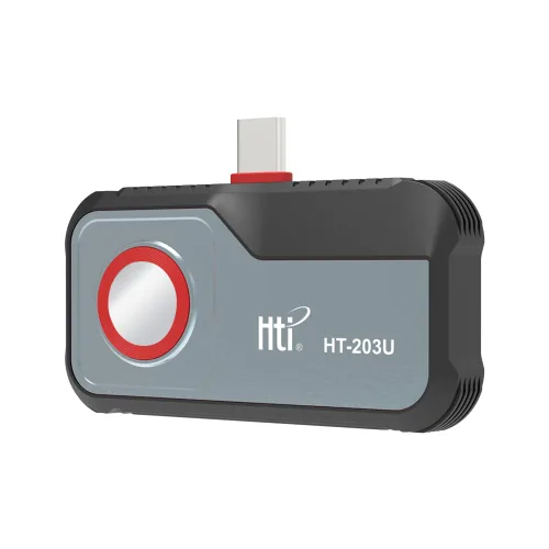 Cámara térmica 256X192 IR Resolución HT-203U Cámara de imágenes térmicas para teléfono Android - Plano focal infrarrojo no enfriado de óxido de