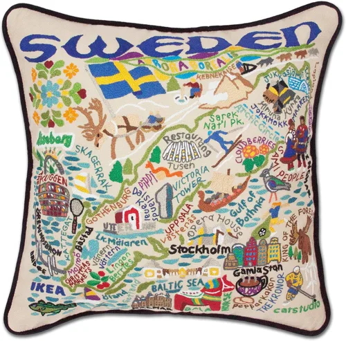 Miniatura 150 de Catstudio Almohada decorativa bordada a mano de Texas