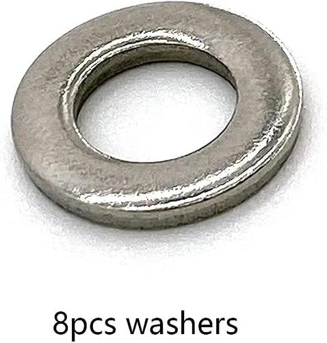 Miniatura 9 de Kit universal de accesorios para cabecero y estribo, tuercas y pernos de acero inoxidable 304 para marco de cama, cabecero y estribo