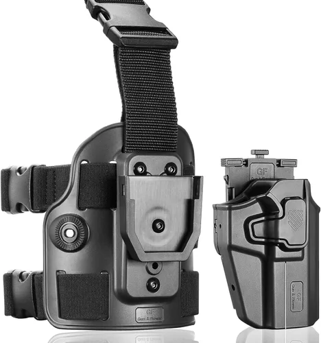 Miniatura 11 de Funda universal OWB para Glock/S&W/Sig/Springfield/CZ/Beretta/Taurus/Canik/FN/ 1911/Walther, se adapta a más de 100 pistolas para pistolas compactas