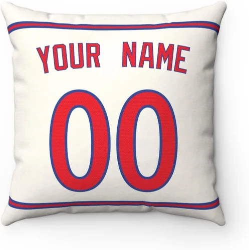 Miniatura 4 de ANTKING Paquete de 2 almohadas personalizadas con cualquier nombre y número, regalo personalizado para hombres, mujeres y niños Para Philadelphia