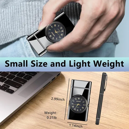 Miniatura 8 de Encendedor Eléctrico - Encendedor de Doble Arco USB Recargable, sin Llama, Resistente al Viento con Indicación LED de Batería para Velas, Acampada