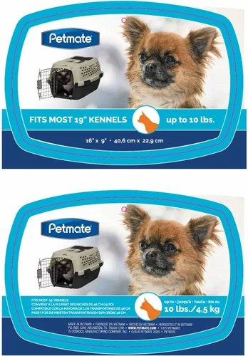 Miniatura 2 de Petmate Aspen Pet - Tapete rectangular para perrera, gris oscuro, para cajas de 19 pies, 16.0 pulgadas de largo x 9.0 pulgadas de ancho x 1.5