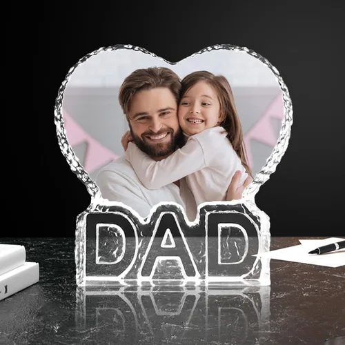 Foto de cristal 3D personalizada, marco de fotos personalizado con luz nocturna de cristal 3D, el mejor regalo para parejas, amor, mujeres, hombres,